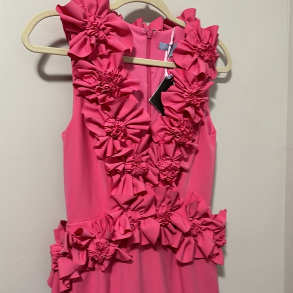 NWT! Antonio Melani x Breast Cancer Awareness Capsule Mary-Cathryn Crepe Dress‎ - Picture 3 of 6